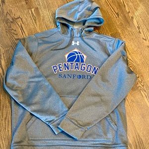 Under Armour Loose Hoodie Hooded Sweatshirt Sanford Pentagon Basketball